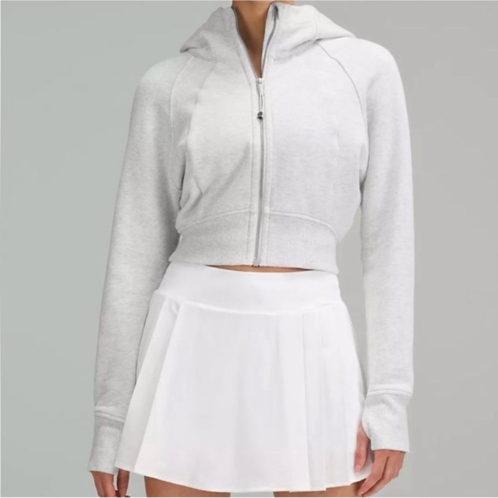 Lululemon Athletica Cropped Scuba Full Zip XS